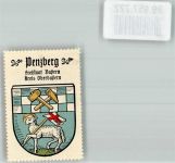 82377 W8122 Penzberg Vignette Wappen