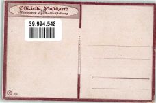 sign. Roegge, Wilhelm Ältere Männer beim Verhandeln im Gasthaus Münchener Kunst-Ausstellung 392 Kunstgeschichte München Gebrauchsspuren