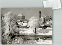 89331 W8872 Burgau , Schwab FOTO KEINE AK Ort handschriftlich Winter