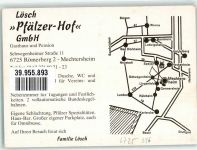 67354 W6725 Römerberg , Pfalz - Gasthaus Pfälzer Hof Schwegenheimer Straße