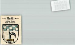 84533 W8261 Marktl , Inn Vignette Wappenmarke Kaffee Hag