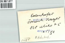 94250 W8371 Achslach FOTO KEINE AK Pension Kager Ort handschriftlich Foto Original aus Archiv eines Ansichtskartenverlags