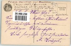 Adel Prinz Heinrich Künstlerkarte