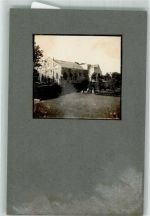 30210 Fournes Gebrauchsspuren Kirche Foto AK Feldpostkarte