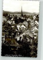 54649 W5523 Waxweiler Foto AK mit Kirche St. Johannes der Täufer
