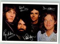 Portrait der Band Pink Floyd BRAVO-Autogrammkarte Rock / Pop KEINE AK