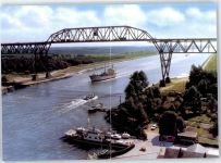 25712 W2224 Hochdonn - Nord-Ostsee-Kanal, Hochbrücke, Fotoabzug