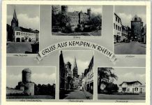 47906 W4152 Kempen , Niederrhein - Bahnhof , Mühlenturm
