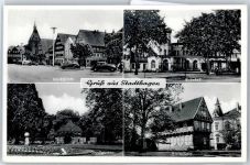 31655 W3060 Stadthagen - Bahnhof , Marktplatz
