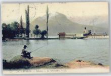 74000 Annecy - Angler , Dampfer