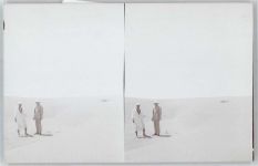 Constantine - Stereofoto, In den Dünen, Sahara