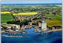 23769 W2448 Fehmarn - Brug , Fliegeraufnahme AKU1
