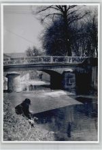 79771 W7895 Grießen , Baden - Ansichtskartenvorlage Original Foto Format ca. 18x13cm