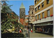 W4440 Rheine Apotheke St.Dionys Kirche Omnibus Kaufhaus Foto AK