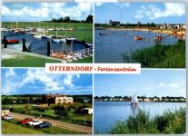 21762 W2178 Otterndorf , Niederelbe - Hafen, Strand, Teilansicht