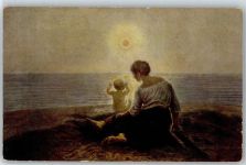 No. 1251 , H. Brasen , Der junge Tag Dänische Kunst