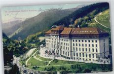 Jáchymov Sankt Joachimsthal Lithographie Radium Kurhaus