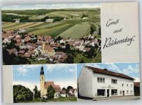 94405 W8380 Reichersdorf , Kr Landau a d Isar - Kirche, Bäckerei