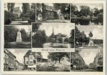 47441 W4130 Moers - Kirche, Ortsansicht