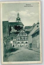 97828 W8772 Karbach , Unterfr - Kirche , Marke entfernt