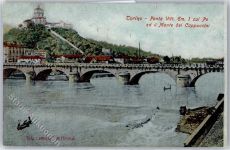 10100 Torino Turin - Ponte Vitt. Em. I sul Po ed il Monte dei Cappuccini
