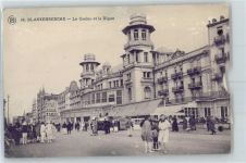 Blankenberghe Blankenberge Gebrauchsspuren Leporello, Le Casino et la Digue