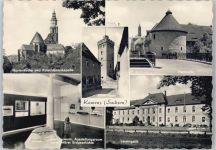 01917 O8290 Kamenz - Marienkirche, Katechismuskapelle, Roter Turm, Pechhütte, Lessingstift, Kreismuseum