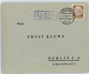 Züllichau Sulechów - Landpoststempel Lochow
