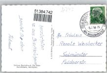 97653 W8743 Bischofsheim a d Rhön - Marktplatz Brunnen