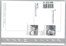 Originalunterschrift Malu, Chris Schlagersänger