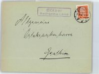 14712 O1830 Rathenow - Landpoststempel Bützer