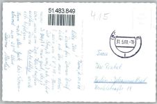 31224 W3150 Peine - Bahnhof Straßenansicht Kirche