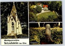 38154 W3308 Königslutter am Elm - Wald-Gasthaus Tetzelstein Ehrenmal