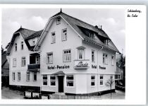 75328 W7542 Schömberg b Neuenbürg, Württ - Hotel Pension Linde