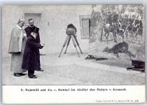 von Kossack Kaiser Wilhelm II. Menzel, A. Künstlerkarte