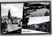 57439 W5952 Attendorn - Kirche Schloss