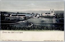 89284 W7914 Roth a d Roth Lithographie Kirche
