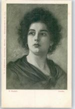 Creolin Ackermann Kunstverlag Doubek, F.B. Künstlerkarte