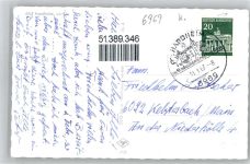 74736 W6969 Hardheim , Odenw - Schloss Erftal