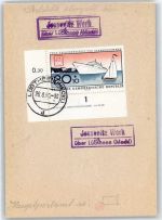 19230 O2821 Jessenitz b Lübtheen - Landpoststempel