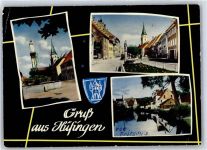 78183 W7713 Hüfingen - Kirche Wappen Festzug