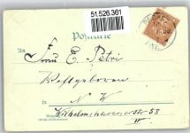 W2055 Friedrichsruh b Hamburg Bismarck 1899 Lithographie
