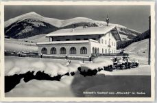6281 Gerlos Foto AK Gasthaus zum Oberwirt Winter