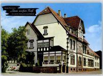 37619 W3452 Rühle , Oberweser Werbe AK Hotel Zum weißen Ross