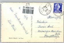 59570 Bavay 1958 - Bahnhof