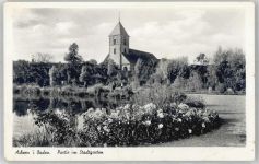 77855 W7590 Achern , Baden - Im Stadtgarten Kirche