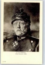 von Lenbach, F. Pickelhaube Ackermann Kunstverlag Bismarck Künstlerkarte