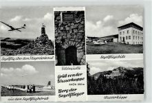 W6412 Wasserkuppe , Kr Fulda Fliegerdenkmal Segelflug