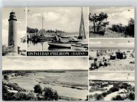 18375 O2383 Ostseebad Prerow - Leuchtturm Hafen