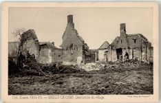 10230 Mailly-le-Camp - Destruction du village